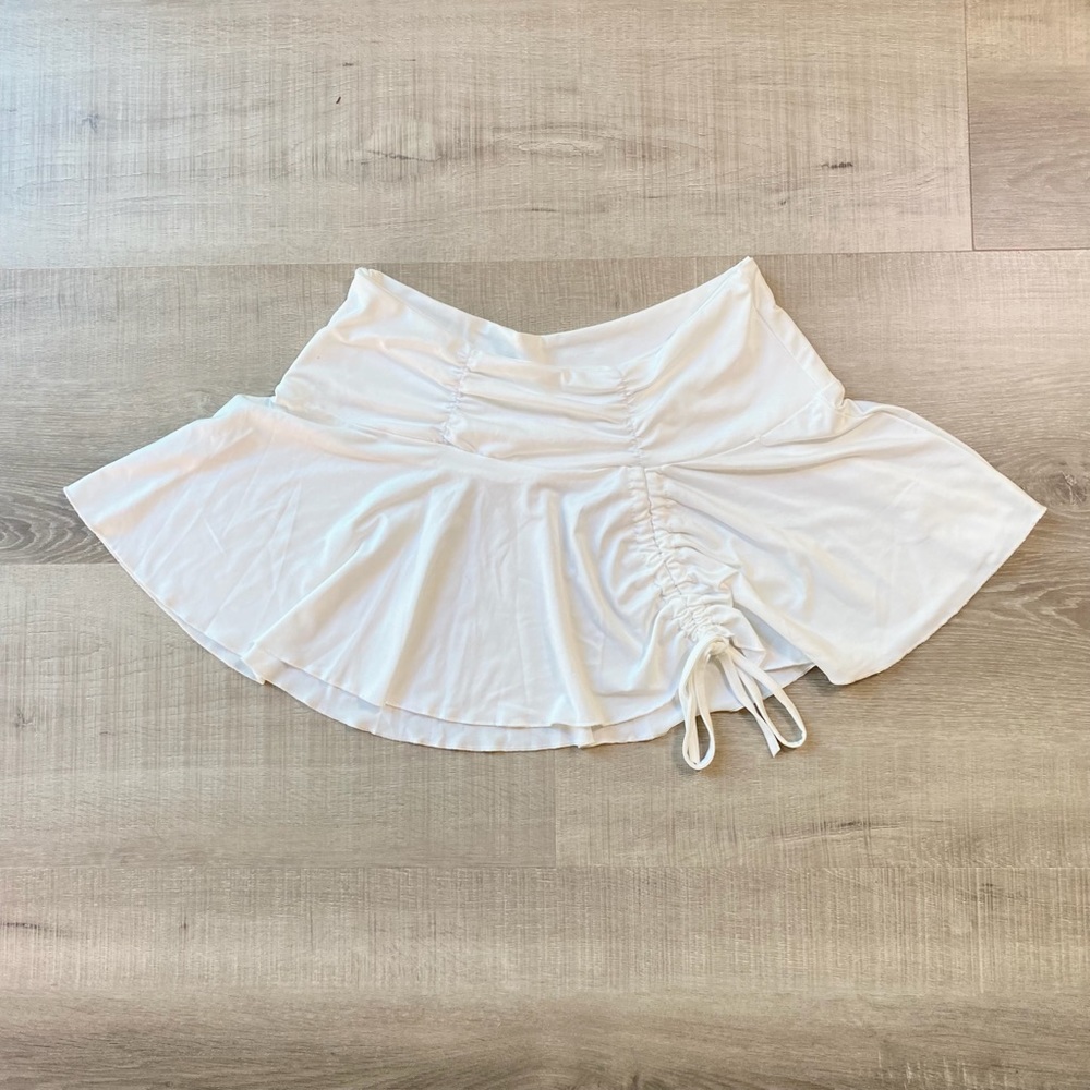 White Mini Skirt
